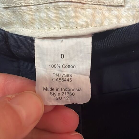 J. Crew Factory Navy Broken-in Chino 3” Shorts - Picture 4 of 6